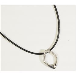 #44)STERLING SILVER PENDANT WITH