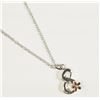 Image 1 : #45)STERLING SILVER PENDANT WITH SILVER