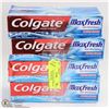 Image 1 : LOT OF 8 COLGATE MAX FRESH W/ WHITENING TOOTHPASTE