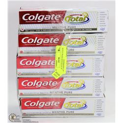 LOT OF 10 COLGATE TOTAL CLEAN MINT TOOTHPASTE