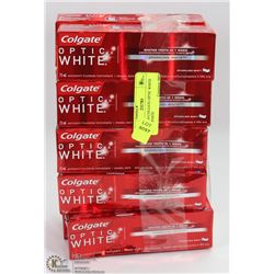 LOT OF 10 COLGATE OPTIC WHITE TOOTHPASTE