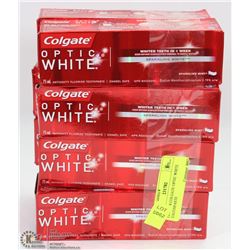 LOT OF 8 COLGATE OPTIC WHITE TOOTHPASTE