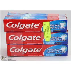 LOT OF 6 COLGATE CAVITY PROTECTION TOOTHPASTE