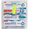 Image 1 : LOT OF 8 ASSORTED TOOTHPASTE