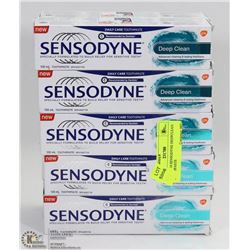 LOT OF 10 SENSODYNE DEEPCLEAN TOOTHPASTE
