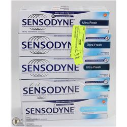 LOT OF 10 SENSODYNE ULTRAFRESH TOOTHPASTE