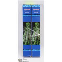 2 PACKS OF BLUE LED METEOR/RAIN TUBE LIGHTS