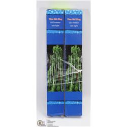 2 PACKS OF BLUE LED METEOR/RAIN TUBE LIGHTS
