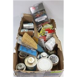 BOX OF GARAGE ITEMS