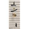 Image 1 : BRASS CHINESE ZODIAC CALENDAR WIND CHIME