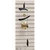 Image 1 : BRASS CHINESE ZODIAC CALENDAR WIND CHIME