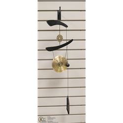 BRASS CHINESE ZODIAC CALENDAR WIND CHIME