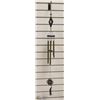 Image 1 : CARVED REDWOOD WITH TINY BUDDHA WIND CHIMES
