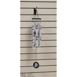 SILVER TUBED WIND CHIMES