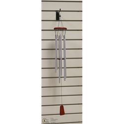 CHROME 6 TUBE WIND CHIMES