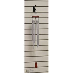 CHROME 6 TUBE WIND CHIMES