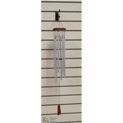 CHROME 6 TUBE WIND CHIMES