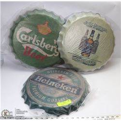 MANCAVE DÉCOR GIANT BOTTLECAPS