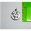 Image 1 : 17)  STERLING SILVER ST. THOMAS AQUINAS