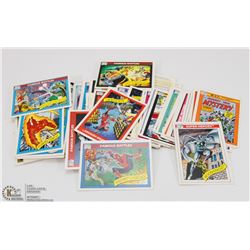 SET OF 82 MARVEL TRADING CARDS 1990