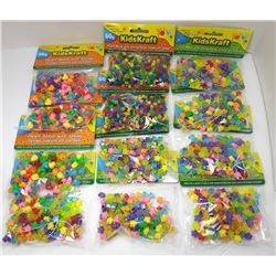 7)  LOT OF 12 NEW IN PKG KID'S JEWELRY