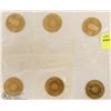 Image 1 : 6 CANADIAN 1967 CONFEDERATION SEALED TOKENS