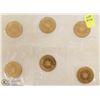 Image 1 : 6 CANADIAN 1967 CONFEDERATION SEALED TOKENS