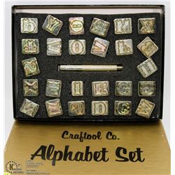 3/4" LEATHER STAMPING LETTER SET
