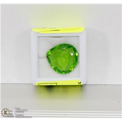 #87-GREEN TOPAZ GEMSTONE 11CT