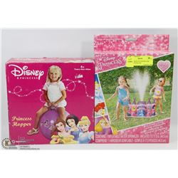 DISNEY PRINCESS HOPPER AND WATER SPRINKLER