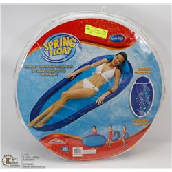 SPRING FLOAT PATTERNED WATER LOUNGER