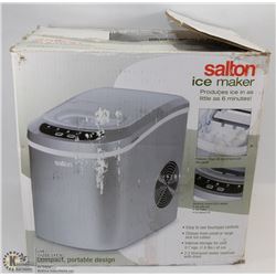 SALTON ICE MAKER.