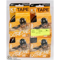 LOT OF 4 KT TAPE