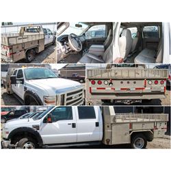FEATURED LOT - 2008 FORD F350 FLAT DECK SUPERDUTY