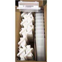 CASE OF 10 NEW SHARPSAFETY SHARPS CONTAINERS