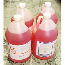 4 JUGS OF -60 GAS LEAK DETECTOR