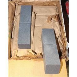 2 CASES OF NORTON SHARPENING STONE BLOCKS