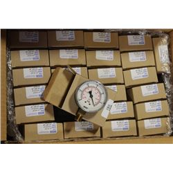 CASE OF 30INHG-KPA PRESSURE GAUGES