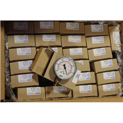 CASE OF 30INHG-KPA PRESSURE GAUGES