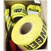 Image 1 : BOX OF FLAGGING TAPE, BARRICADE TAGS AND MORE