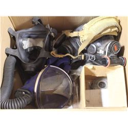 LOT OF 4 SEAL-EX FULL FACE MASKS