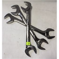 GROUP OF 3 NEW SNAP ON 1-3/8" ANGLE WRENCHES