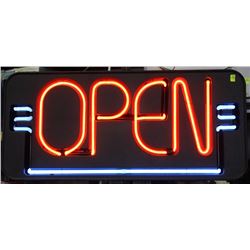 FALLON NEON OPEN SIGN TESTED AND WORKING 120V