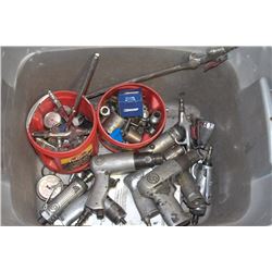 TOTE OF IMPACT SOCKET WRENCH PARTS