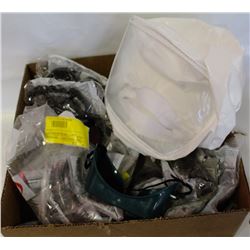 FLAT OF SAFETY GLASSES AND REPLACEMENT LENSES AND