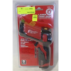 NEW MILWAUKEE LASER TEMP-GUN (THERMOMETER)
