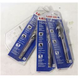 BUNDLE OF 5 LENOX 3/4" BI METAL BORING BITS