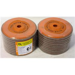 STACK OF 20 ENDURO FLEX 7  X 7/8 FLAP DISCS GRADE