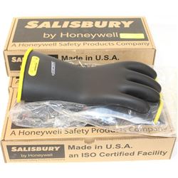 3 NEW PAIRS OF SALISBURY SIZE 11 LINEMAN GLOVES