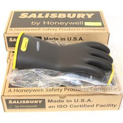3 NEW PAIRS OF SALISBURY SIZE 11 LINEMAN GLOVES